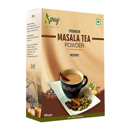 Spag Herbals Premium Instant Masala Tea Powder TrueCure