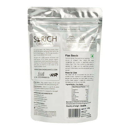 Sorich Organics Flax Seeds - Alsi Seeds