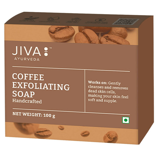 Jiva Ayurveda Coffee Exfoliating Soap TrueCureN