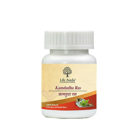 Life Aveda Kamdudha Ras Tablets  