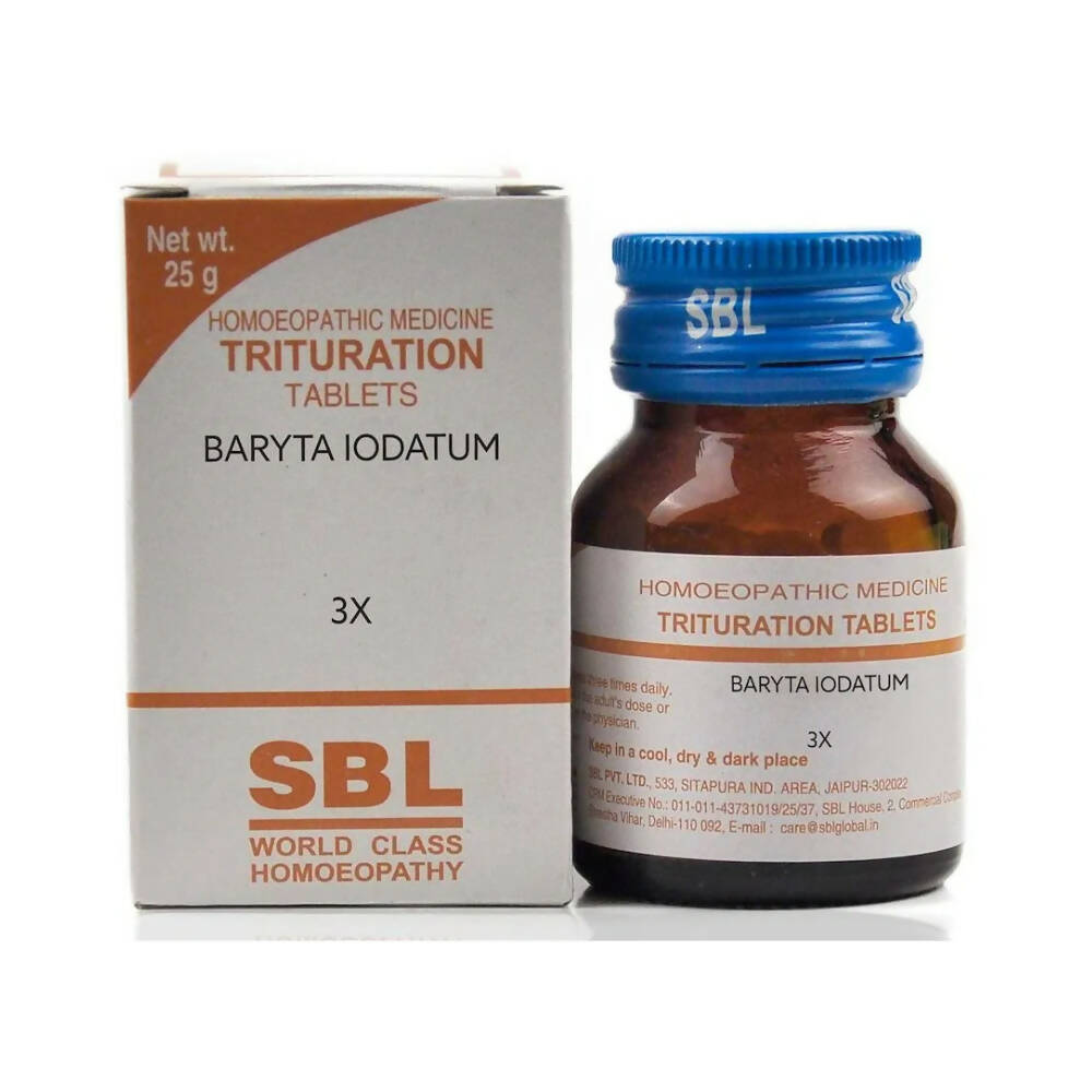 SBL Homeopathy Baryta Iodatum Trituration Tablets TrueCure