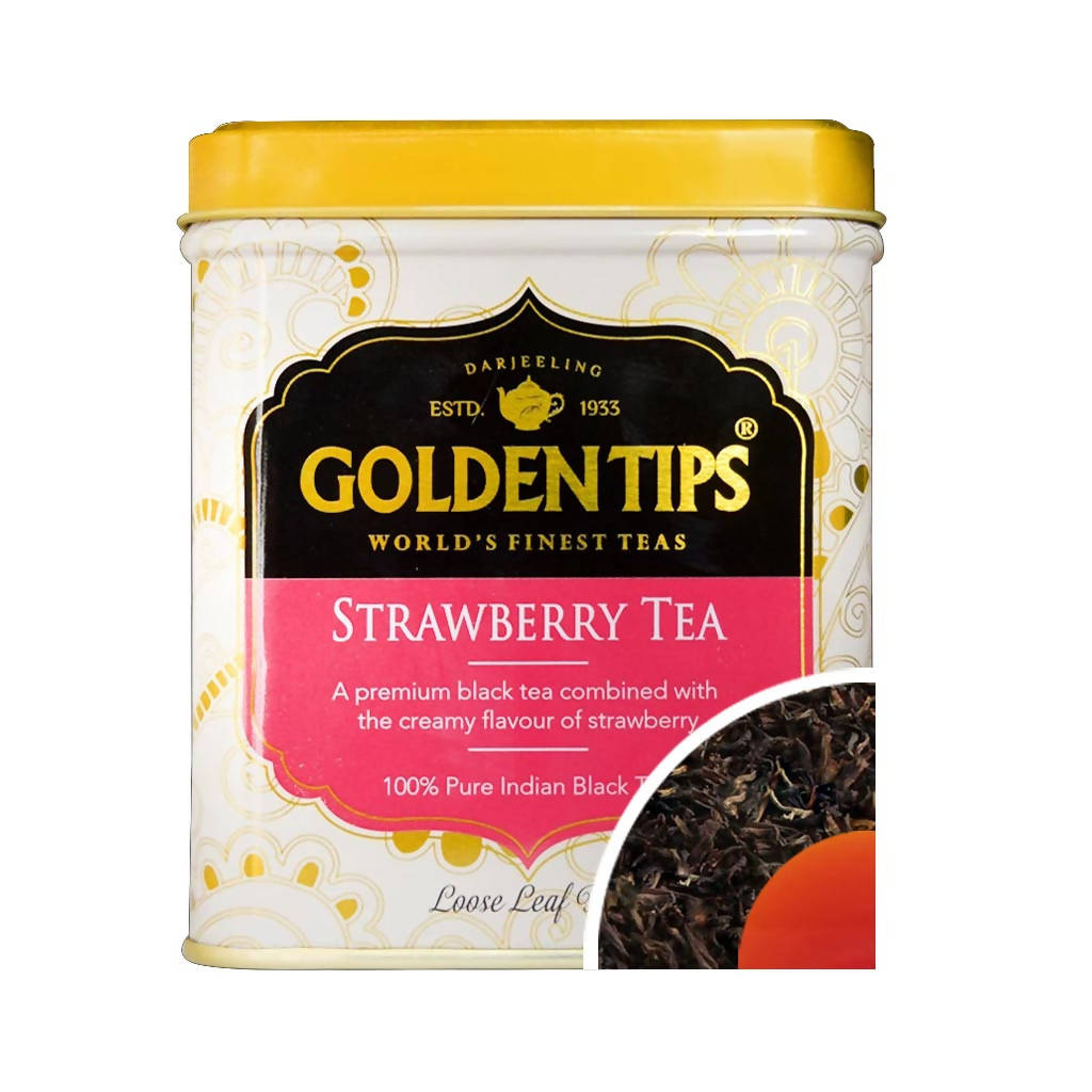 Golden Tips Loose Leaf Black Tea Tin Can TrueCure