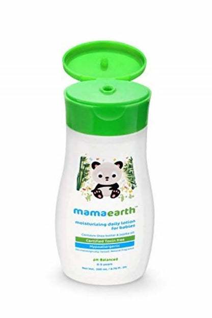 Mamaearth Daily Moisturizing Lotion & Mamaearth Deeply Nourishing Baby Wash For Babies