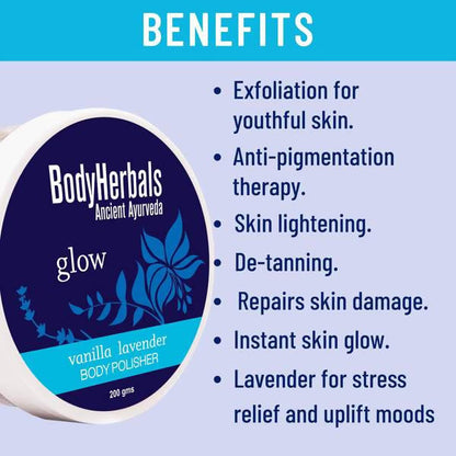 Bodyherbals Glow Vanilla & Lavender Body Polisher