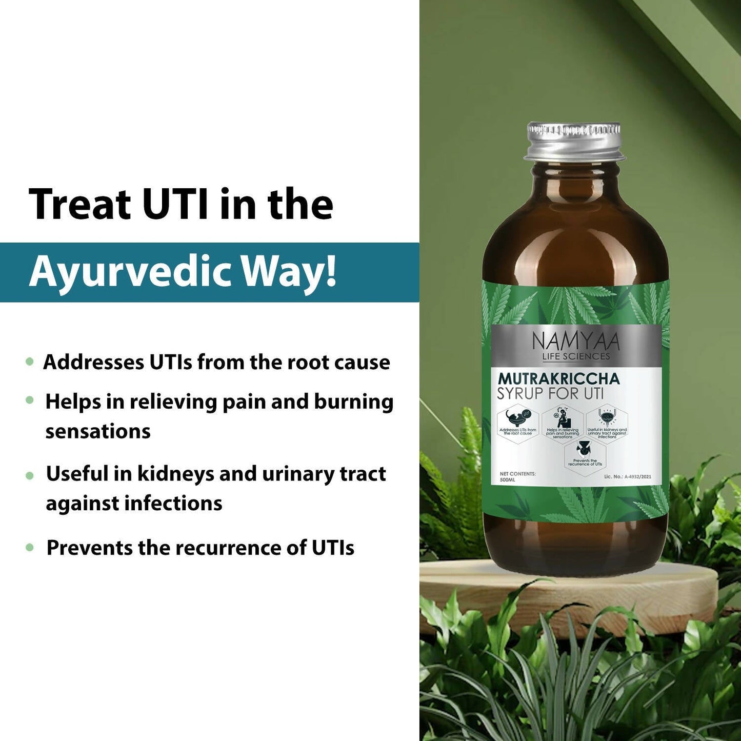 Namyaa Mutrakriccha Syrup for UTI