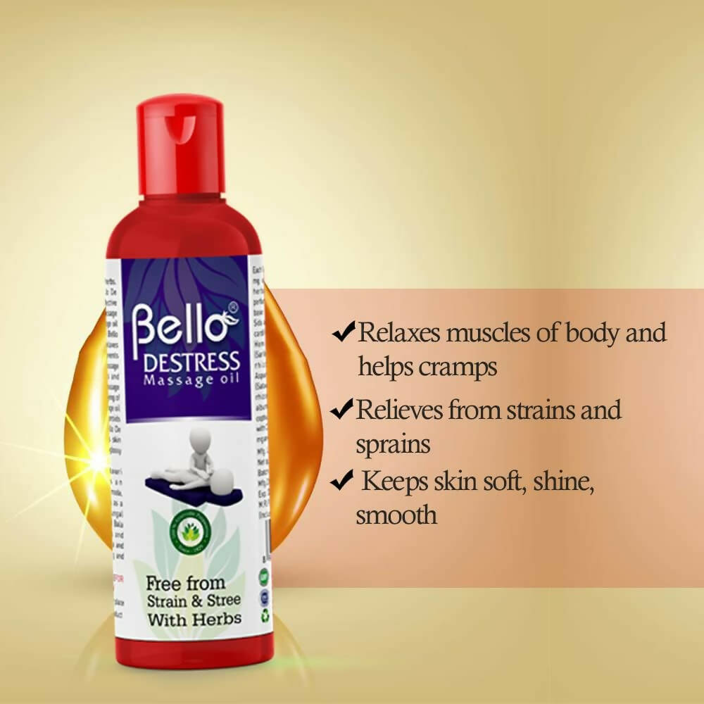 Bello Herbals Destress Massage Oil