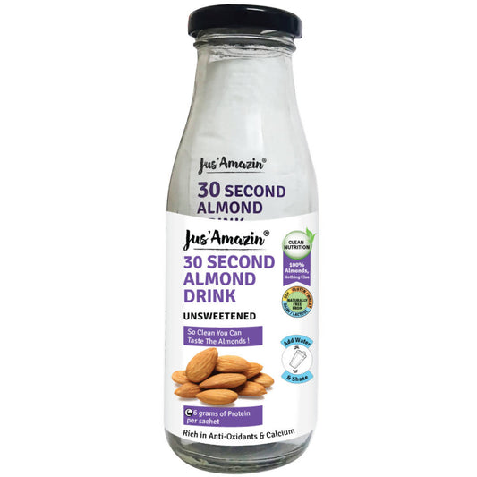 Jus Amazin 30-Second Almond Drink Unsweetened TrueCure