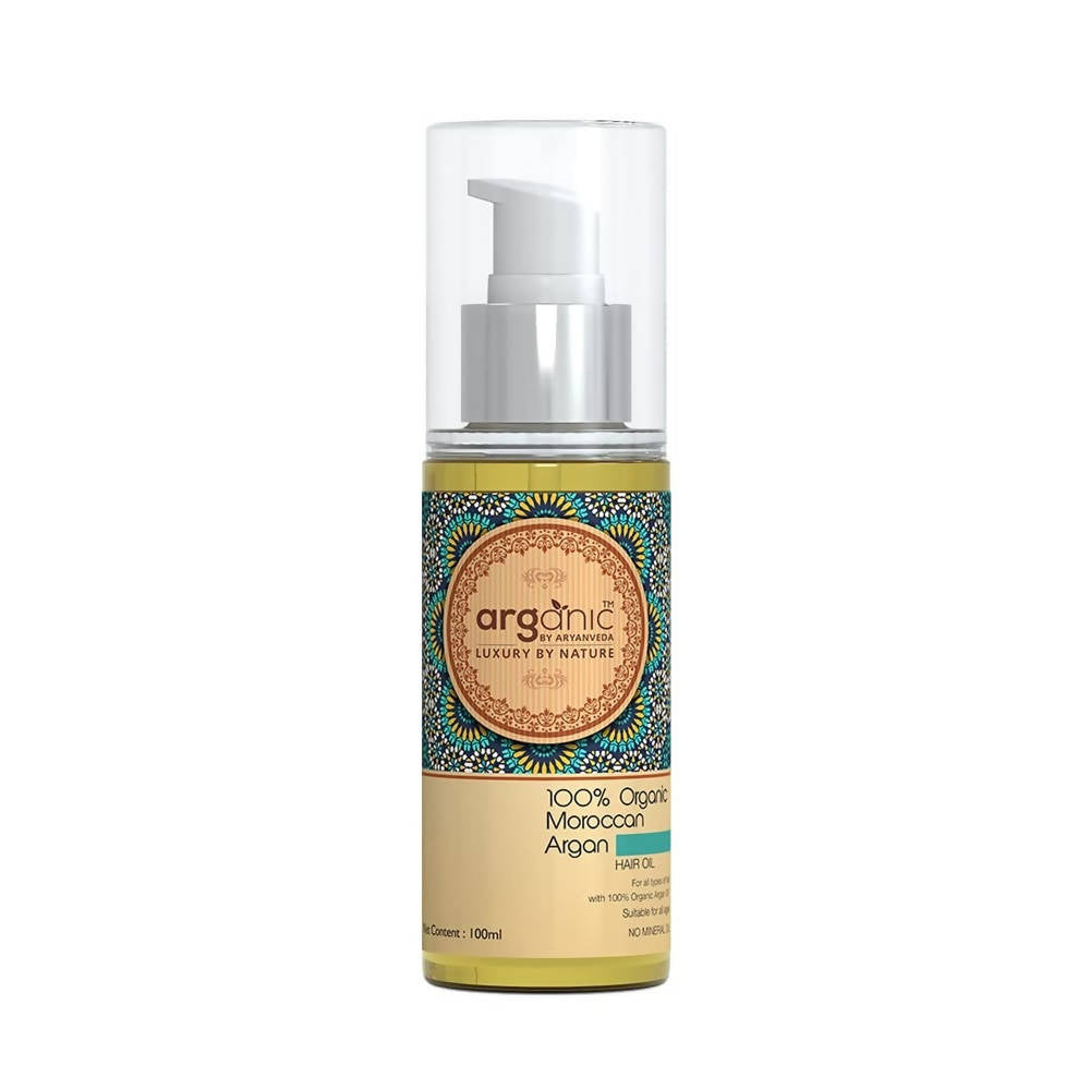 Aaryanveda Aganic Organic Moroccan Argan Hair Oil