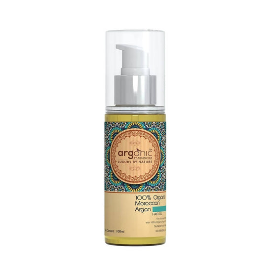 Aaryanveda Aganic Organic Moroccan Argan Hair Oil