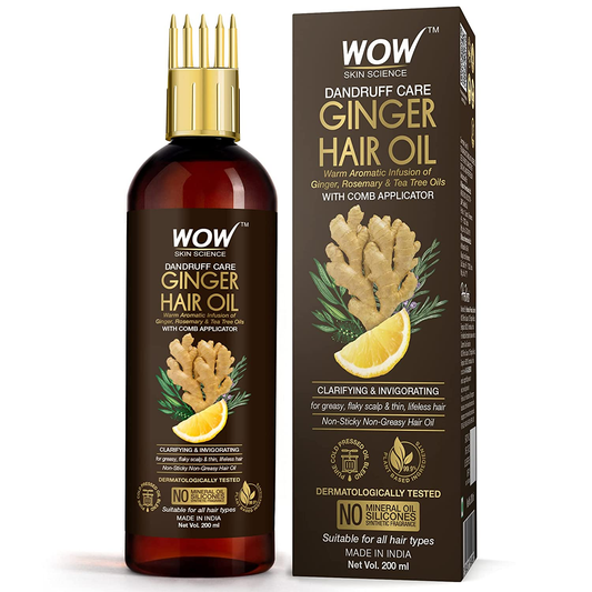 Wow Skin Science Ginger Hair Oil - CHAI 