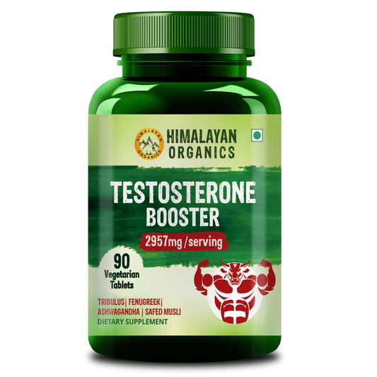 Himalayan Organics Plant Based Testosterone Booster Vegetarian Capsules TrueCure