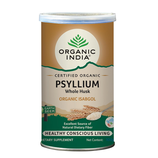 Organic India Psyllium Husk 100 Gram TrueCure