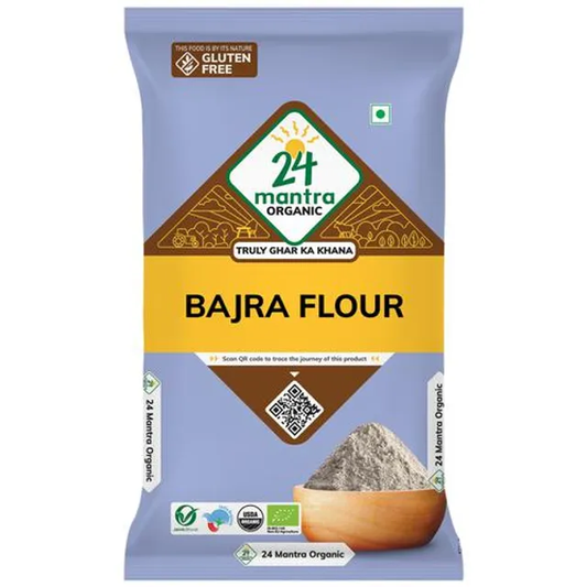 24 Mantra Organic Bajra (Pearl Millet) Flour 