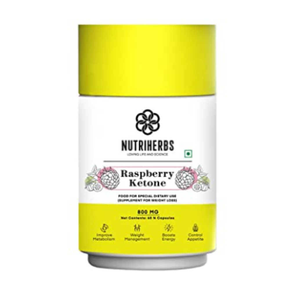 Nutriherbs Raspberry Ketone Veggie Capsules