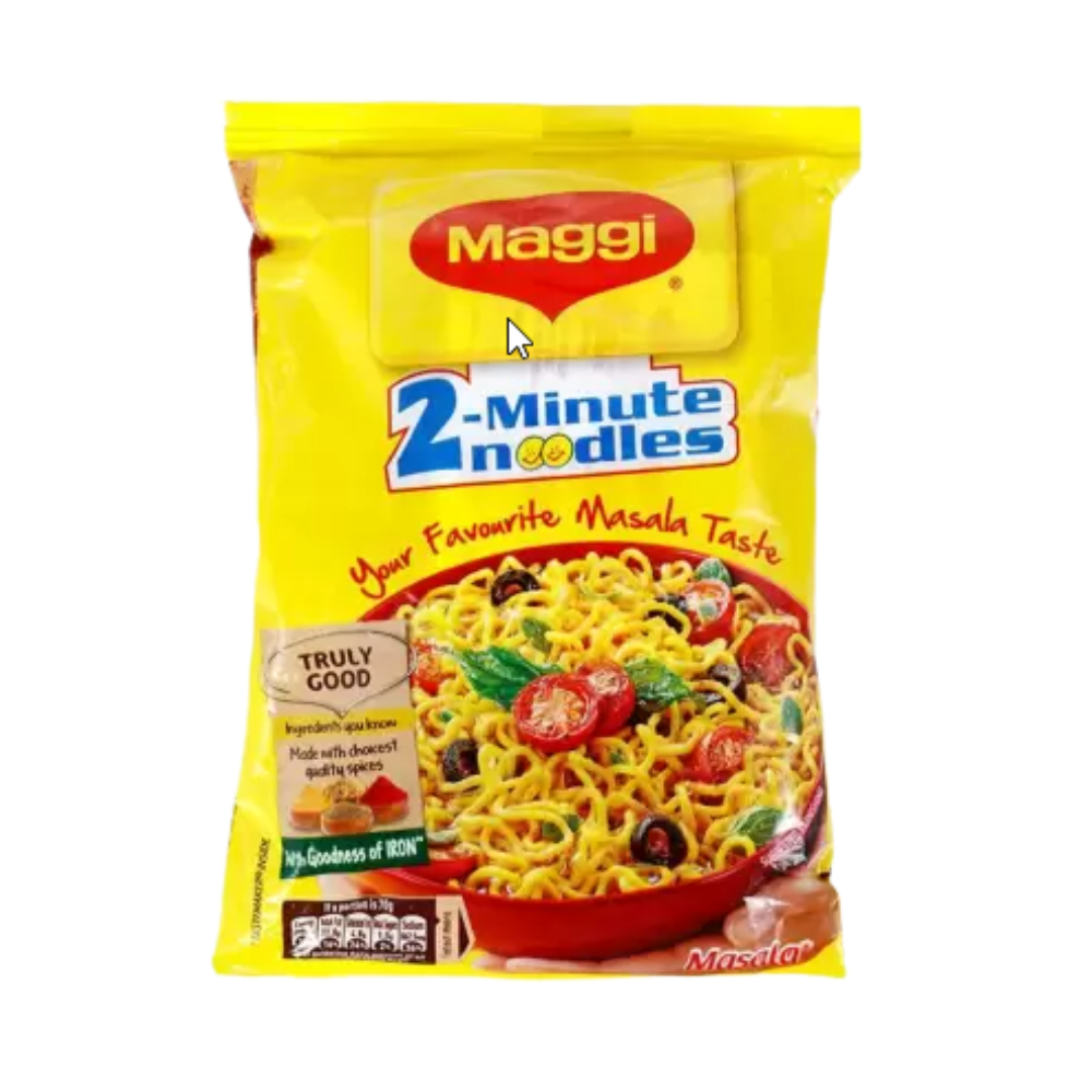 Nestle Maggi 2-Minute Noodles Masala - 70g (Pack of 12)