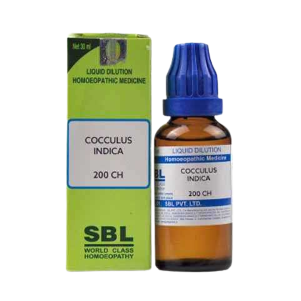 SBL Homeopathy Cocculus Indicus Dilution TrueCure