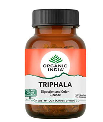 Organic India Triphala Capsules TrueCure