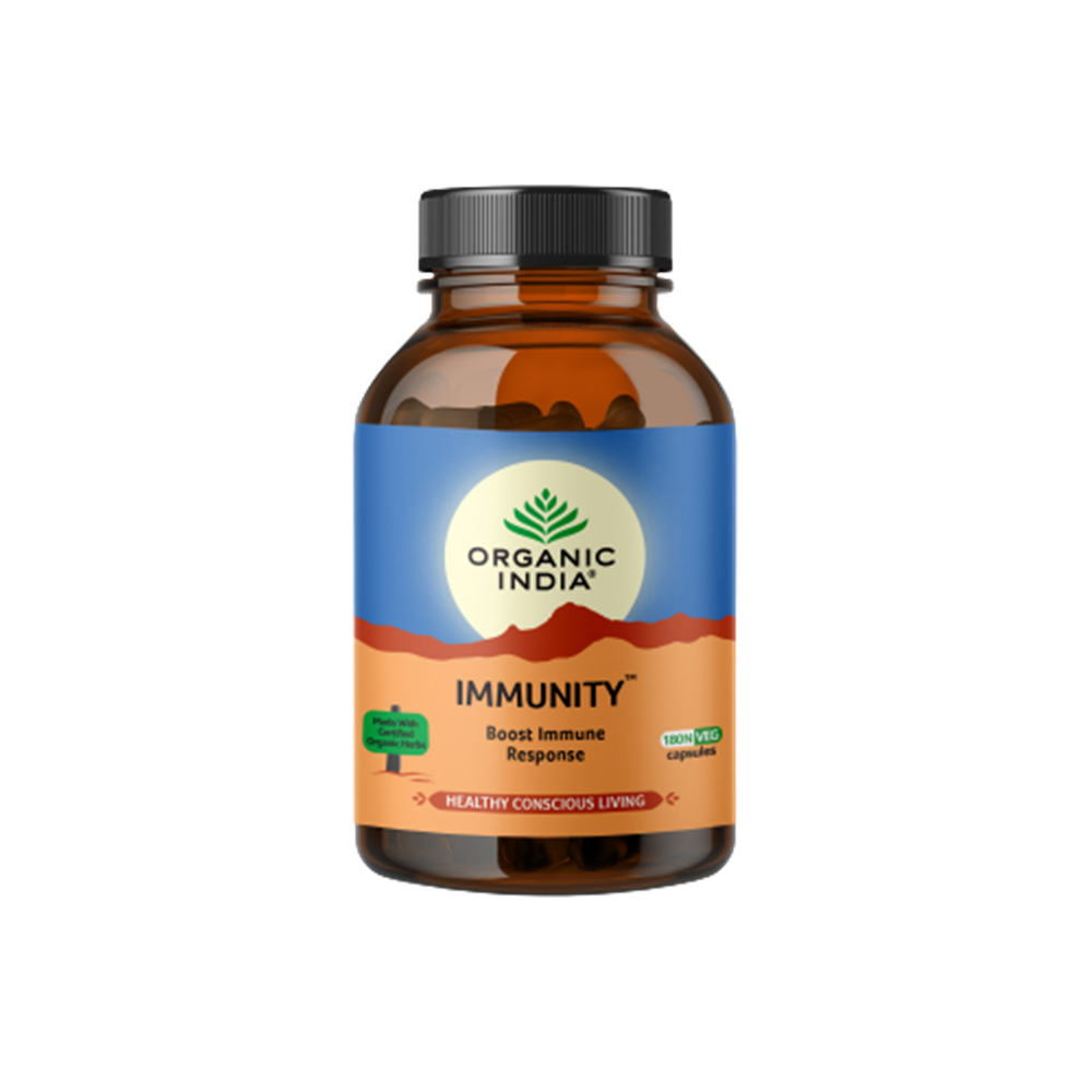 Organic India Immunity Capsules TrueCure