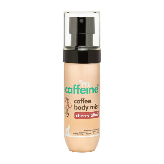 mCaffeine Cherry Affair Energizing Coffee Body Mist TrueCure