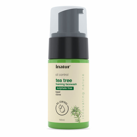 Buy Inatur Tea Tree Foaming Face Wash Online in USA from Chaijava. Fast shipping available.