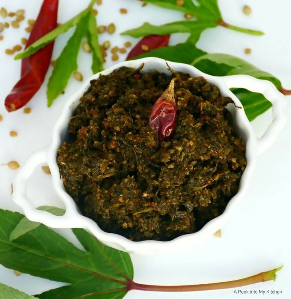 konaseema Sorrel (Gongura) Pickle