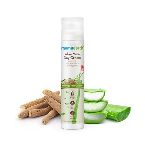 Mamaearth Aloe Vera Day Cream For Youth Glow