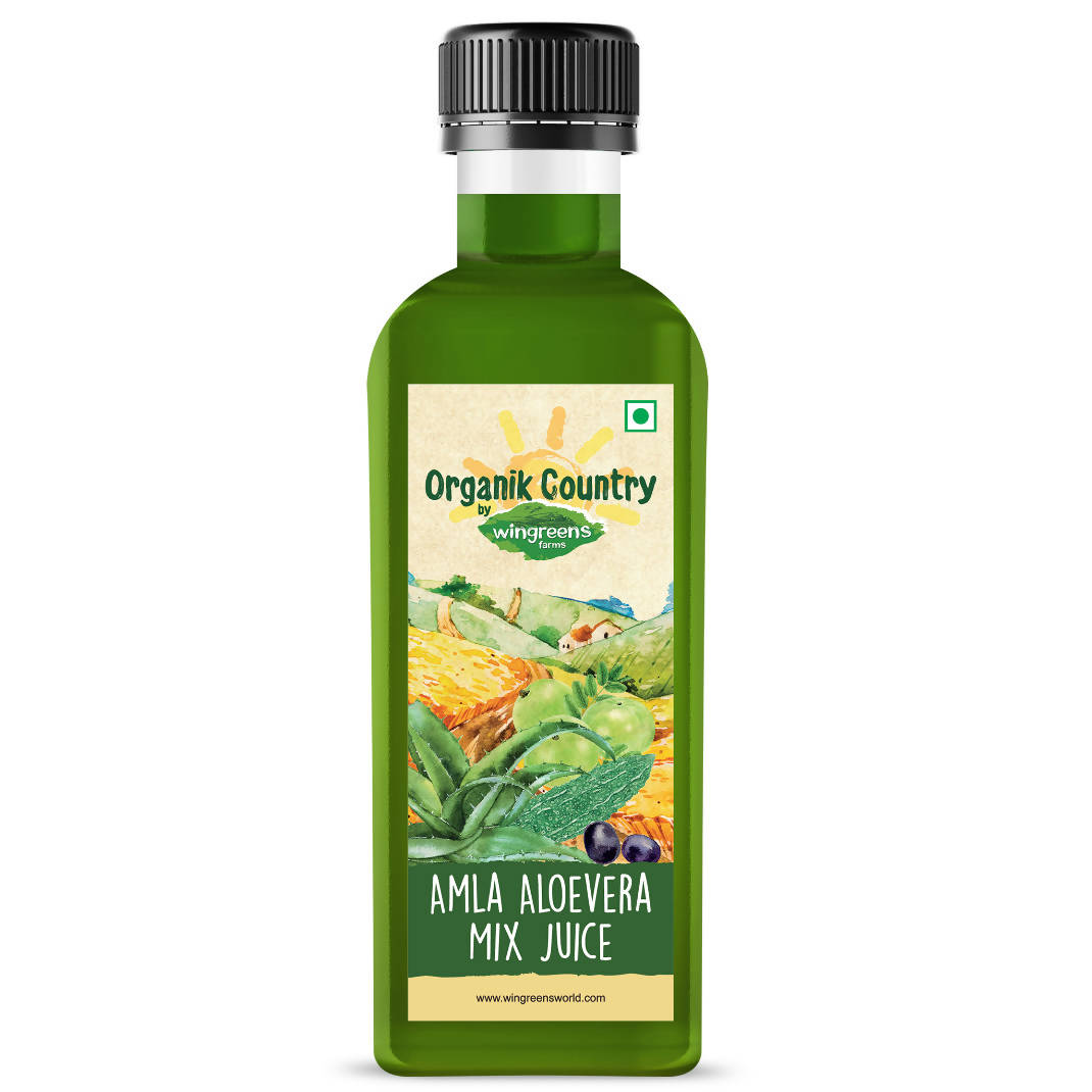 Wingreens Farms Amla Aloevera Mix Juice