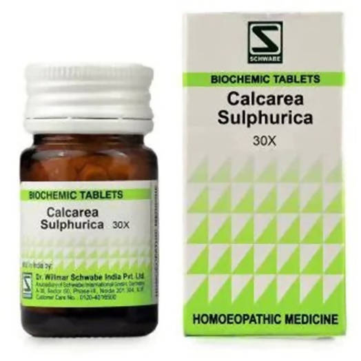 Dr. Willmar Schwabe India Calcarea Sulphurica Biochemic Tablets