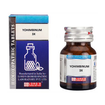 Lord's Homeopathy Yohimbinum Trituration Tablets TrueCure