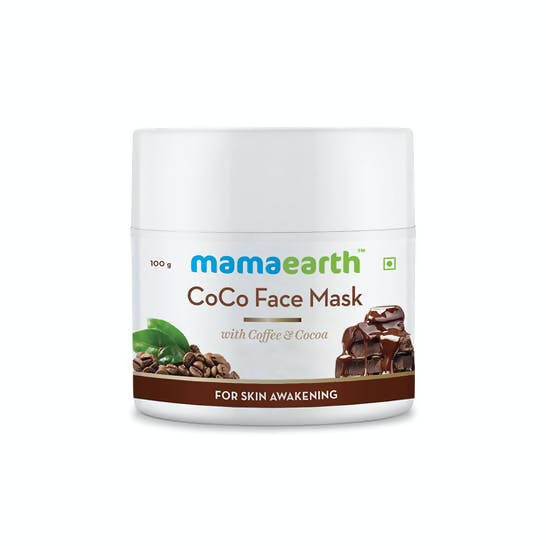 Mamaearth CoCo Face Mask with Coffee & Cocoa for Skin Awakening