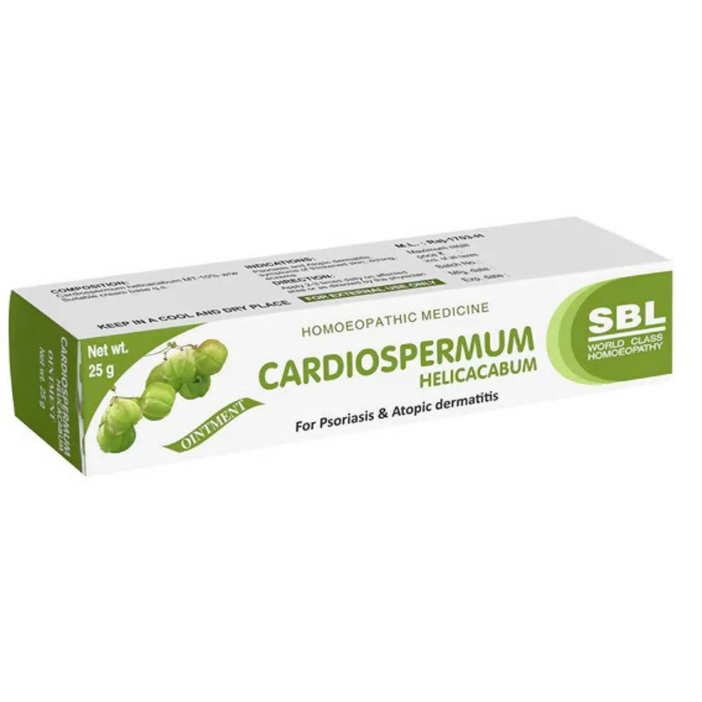 SBL Homeopathy Cardiospermum Helicacabum Ointment TrueCure