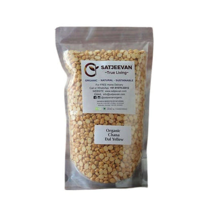 Satjeevan Organic Chana Dal Yellow