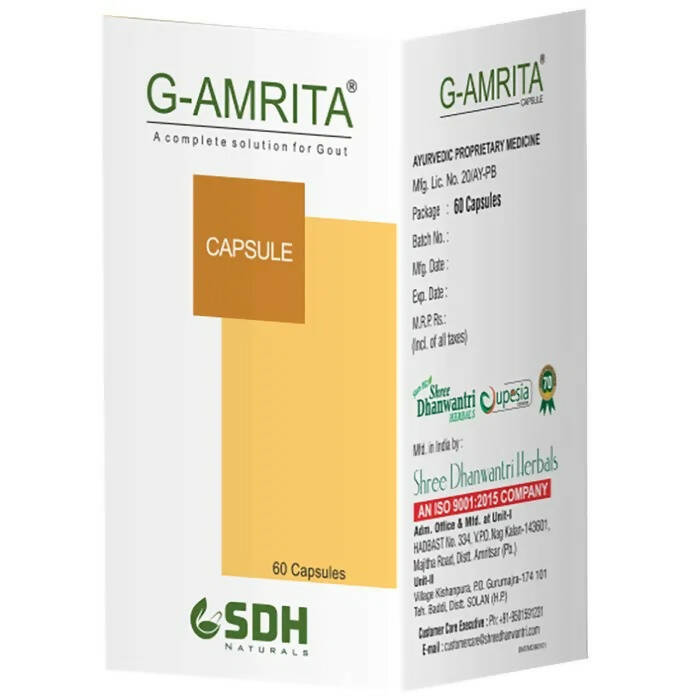 SDH Naturals G-Amrita Capsules -  USA 