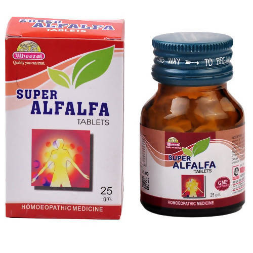 Wheezal natural remedy  Super Alfalfa Tablets