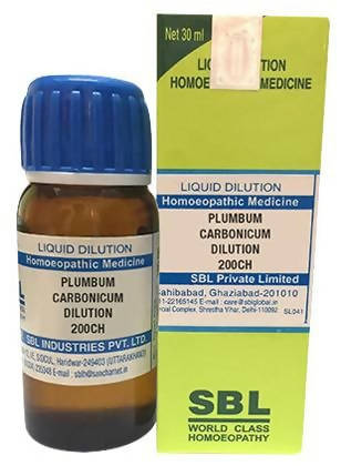 SBL Homeopathy Plumbum Carbonicum Dilution