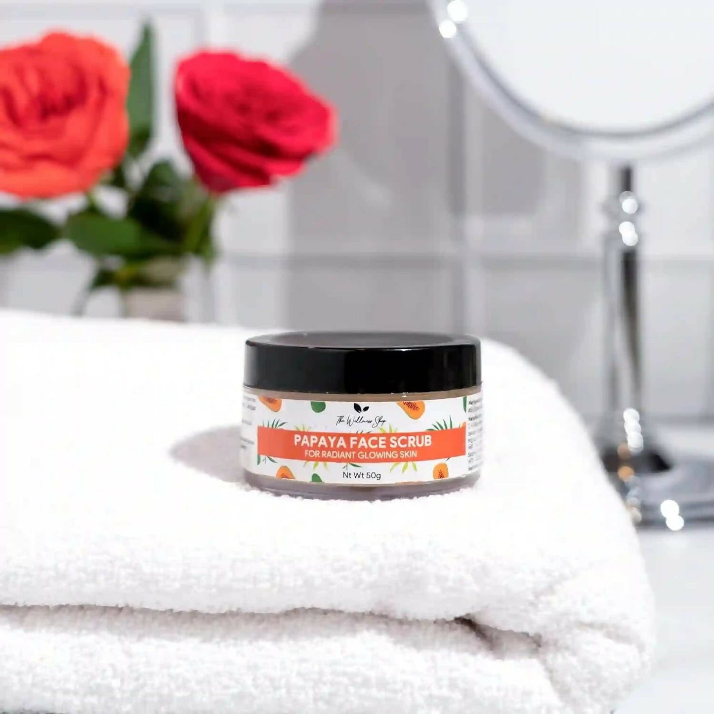 The Wellness Shop Papaya Face Scrub