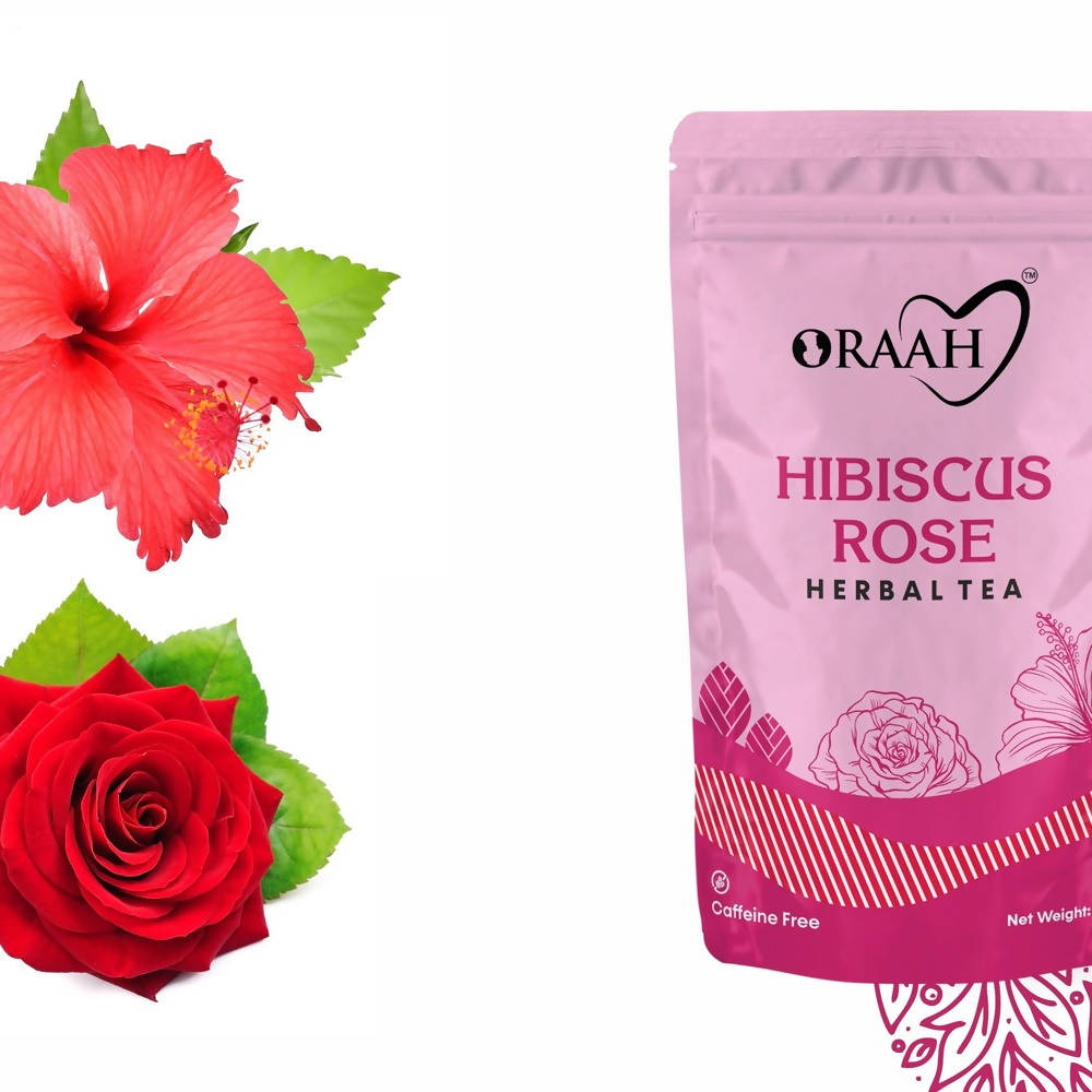 Oraah Hibiscus Rose Herbal Tea