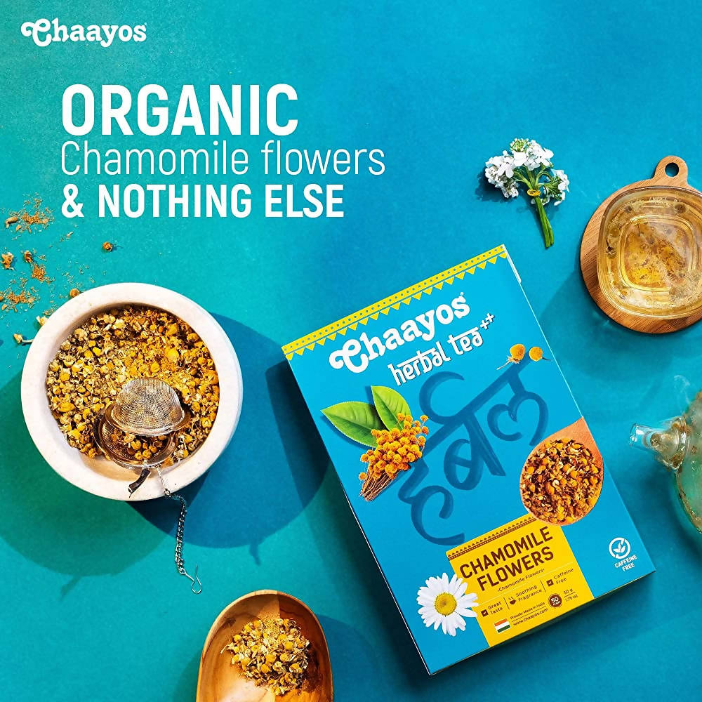 Chaayos Chamomile Flower Herbal Tea