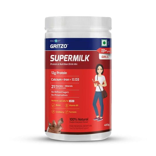 Gritzo SuperMilk 13+y Health Drink for Girls TrueCure