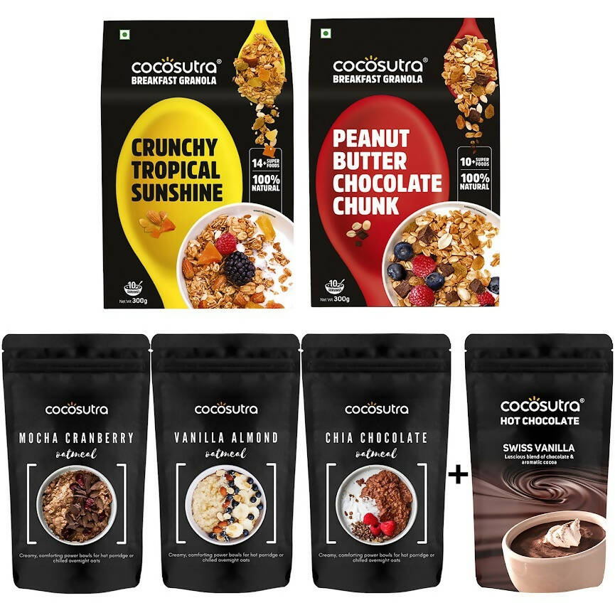 Cocosutra Breakfast Sorted Hamper Combo TrueCure