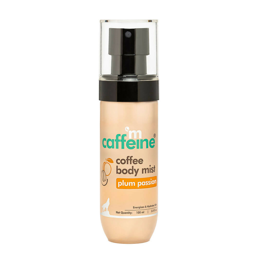 mCaffeine Plum Passion Energizing Coffee Body Mist TrueCure