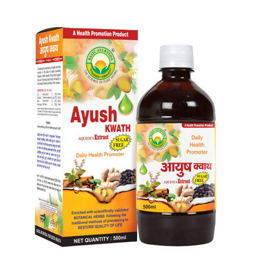 Basic Ayurveda Ayush Kwath Liquid Sugar-Free