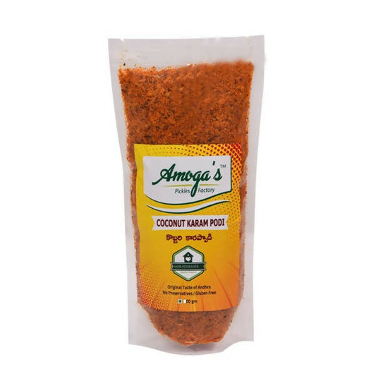 Amoga's Pickles Factory Coconut Curry Powder Andhra Style, Australia, Canada 