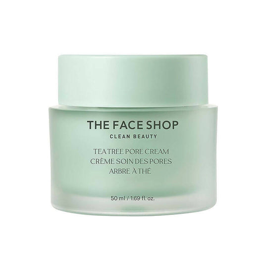 The Face Shop Tea Tree Pore Cream For Oily & Acne Prone Skin 