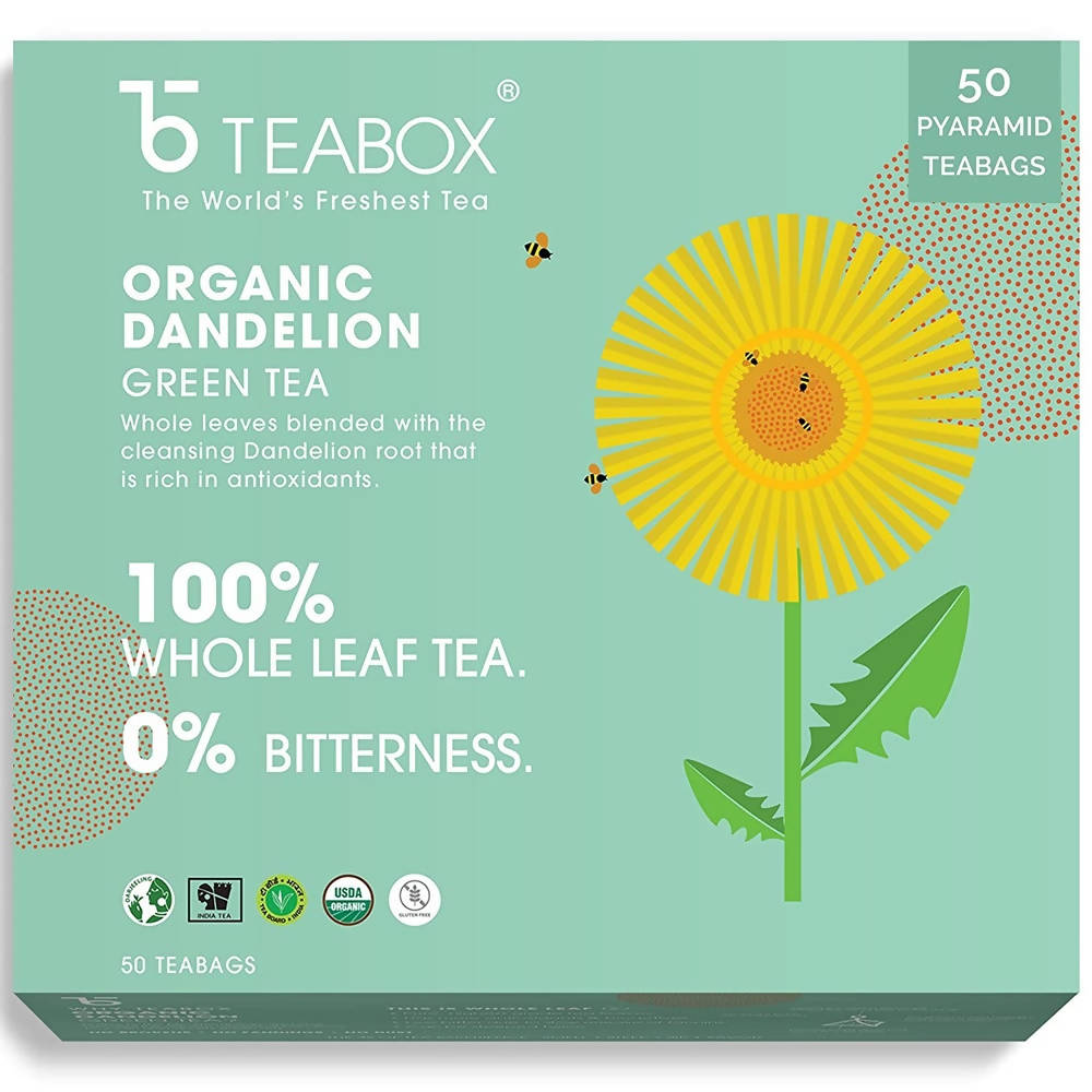 Teabox Kashmiri Kahwa Saffron (Kesar) Green Tea Loose Leaves - Drmedicart