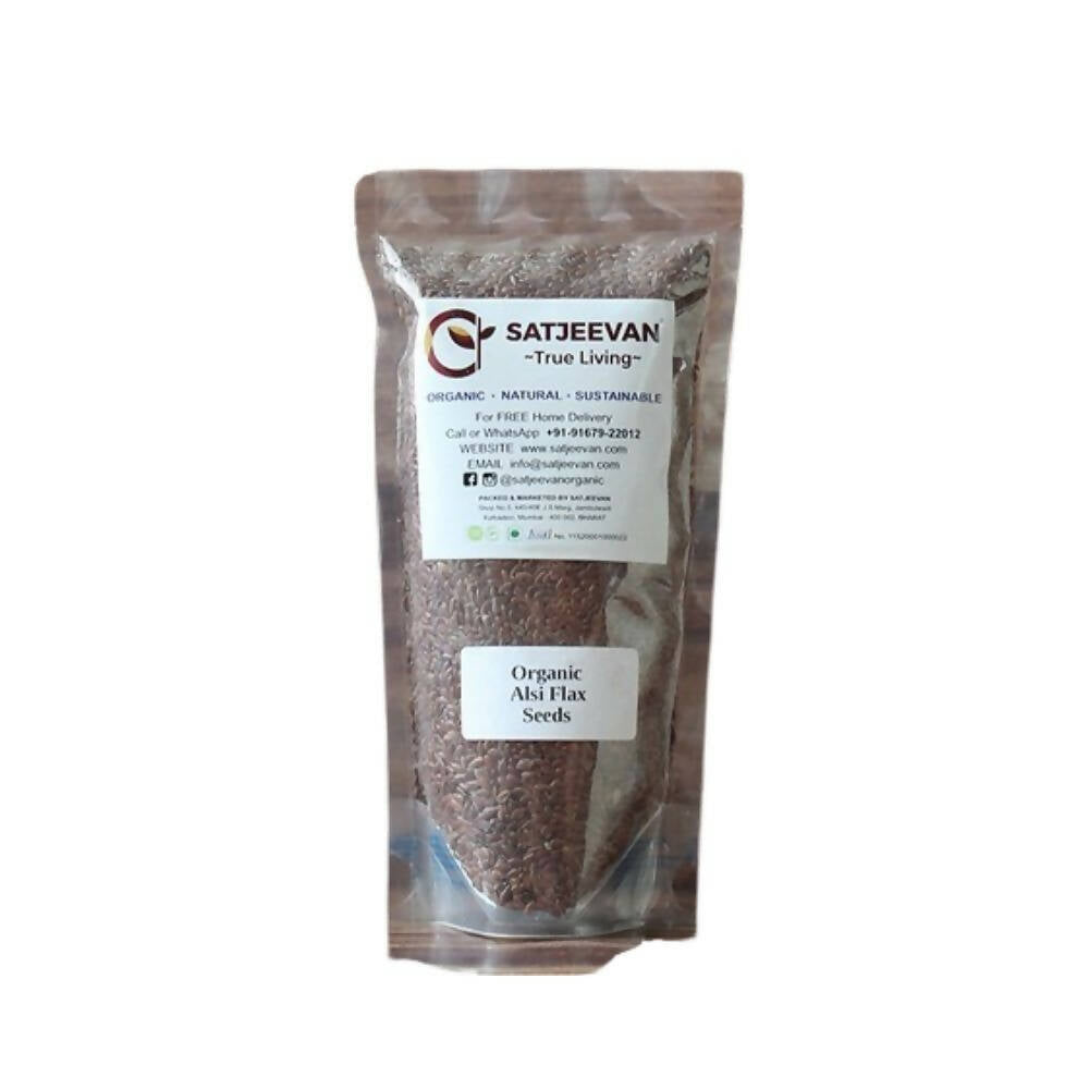 Satjeevan Organic Alsi Flax Seeds