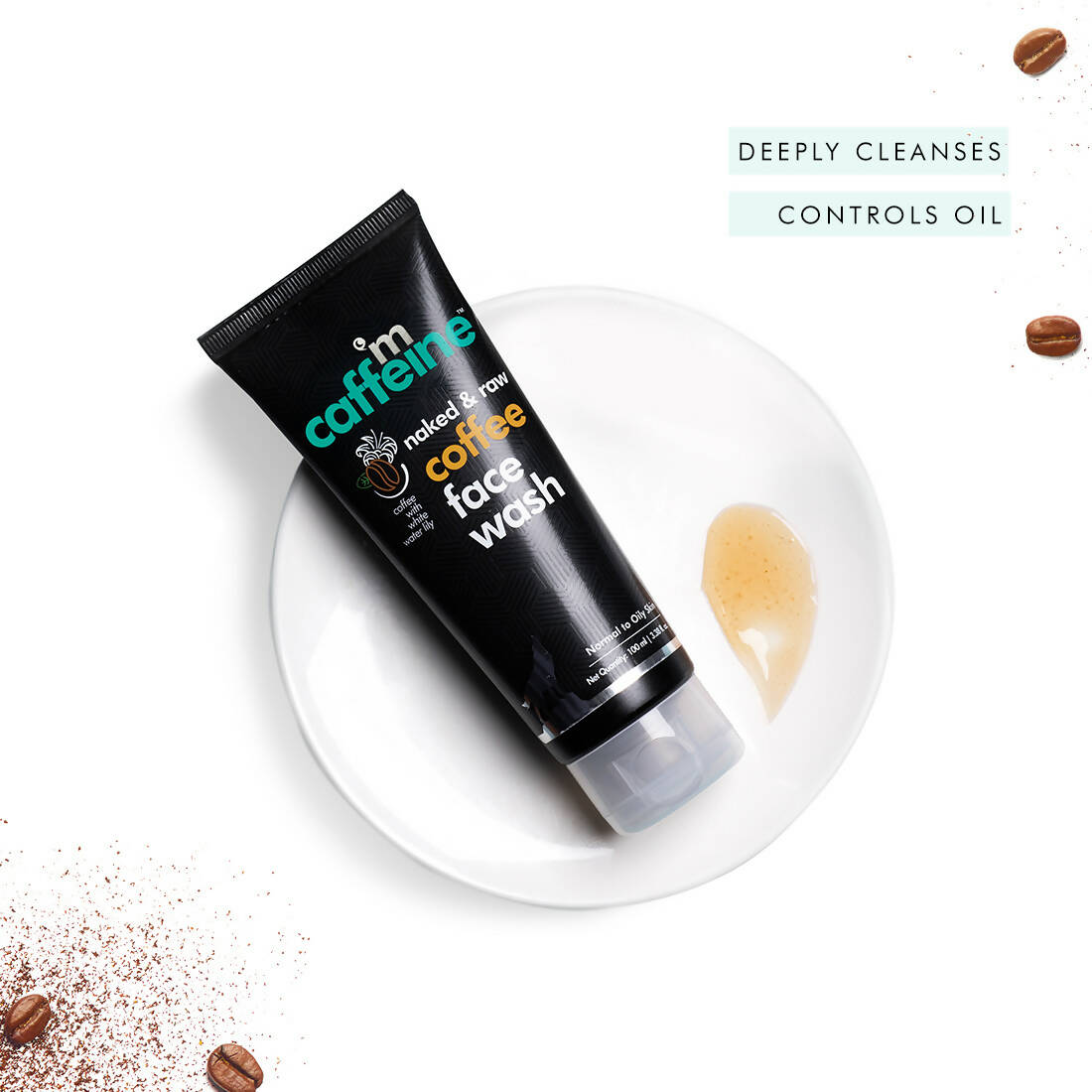 mCaffeine Naked & Raw Coffee Face Wash