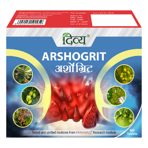 Patanjali Divya Arshogrit Tablets 