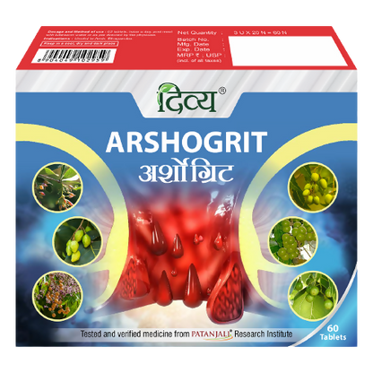 Patanjali Divya Arshogrit Tablets 