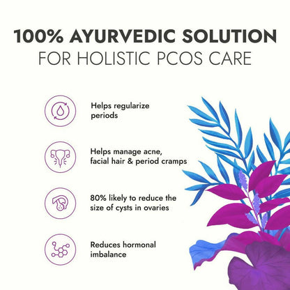 Kapiva Ayurveda Her Foods PCOS Care Tablets